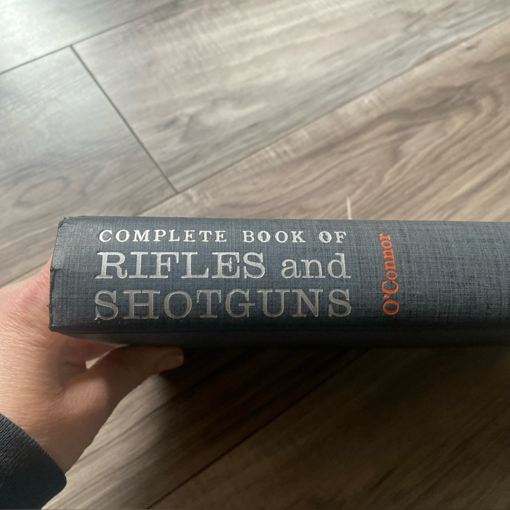 Vintage 1961 Complete Book of Rifles and Shotguns by Jack O'Connor Outdoor Life